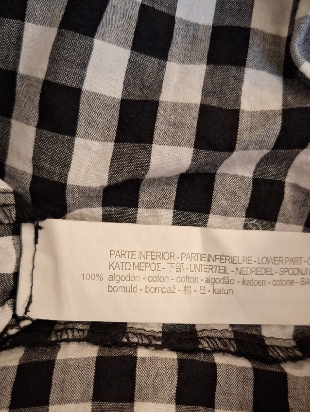 Zara Black & White Lace Mix Gingham Pleated Mini Dress. NWOT Size Small - Picture 11 of 12